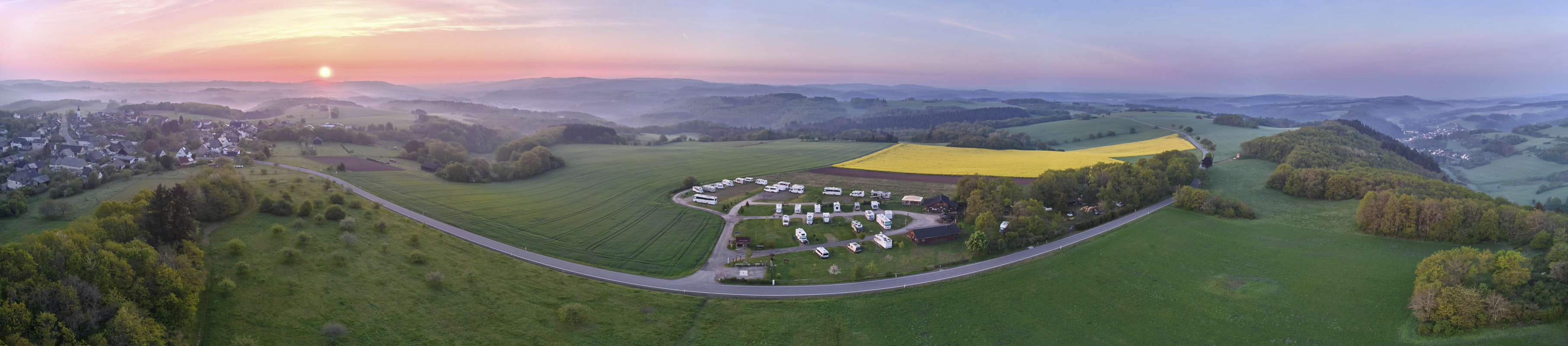 Panorama Stellplatz Höhenblick